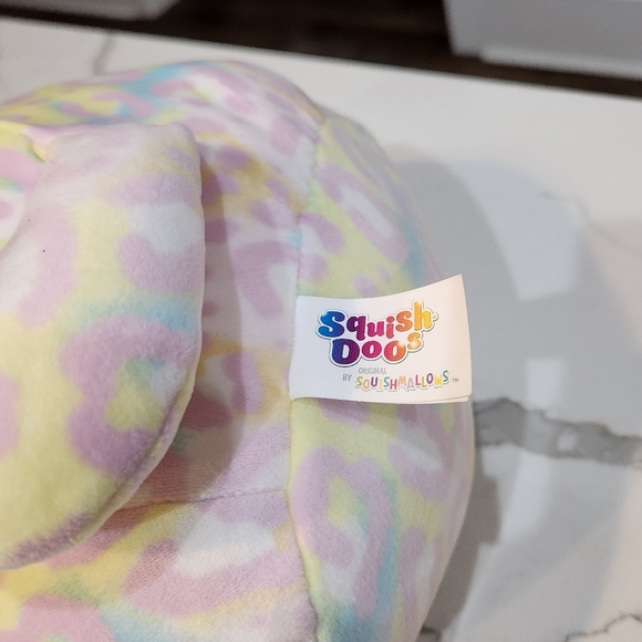 NWT SQUISHMALLOWS  10INCH PINK CHEETAH - BEEBZ SQUISH-DOO - Picture 4 of 6